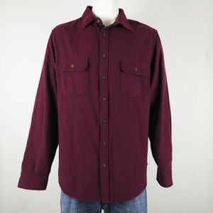 🔴Mossimo NWT red, thick long sleeve men's shirt
